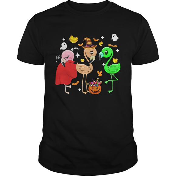 Other - Ghost Booo Flamingos Pumpkin Shirt